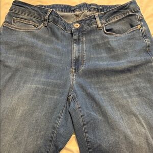 J. Jill Women's Straight Leg Jeans - Blue